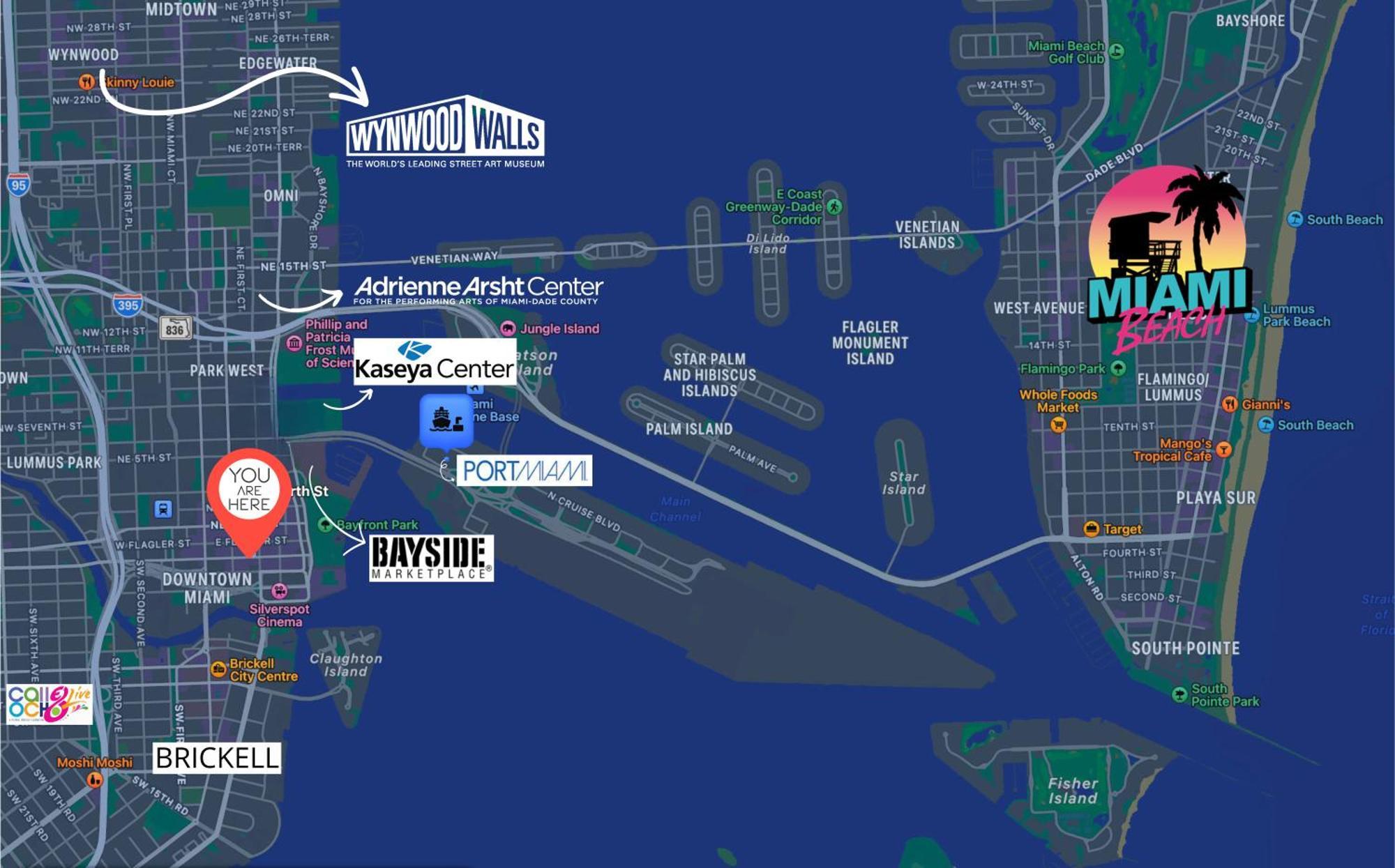 Luxury Loft W Skyline View, Rooftop Pool, Brickell Downtown Miami